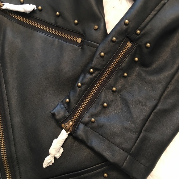 Brand new faux leather jacket - Picture 6 of 9